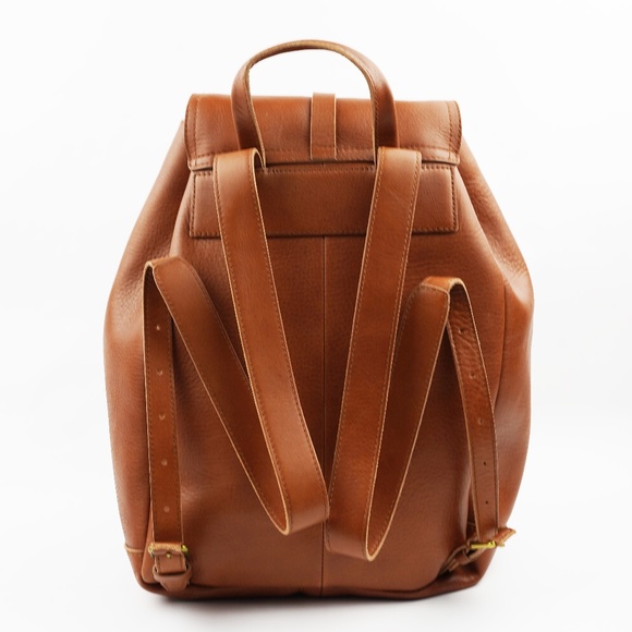 Madewell Bags New Madewell The Transport Rucksack In English Saddle